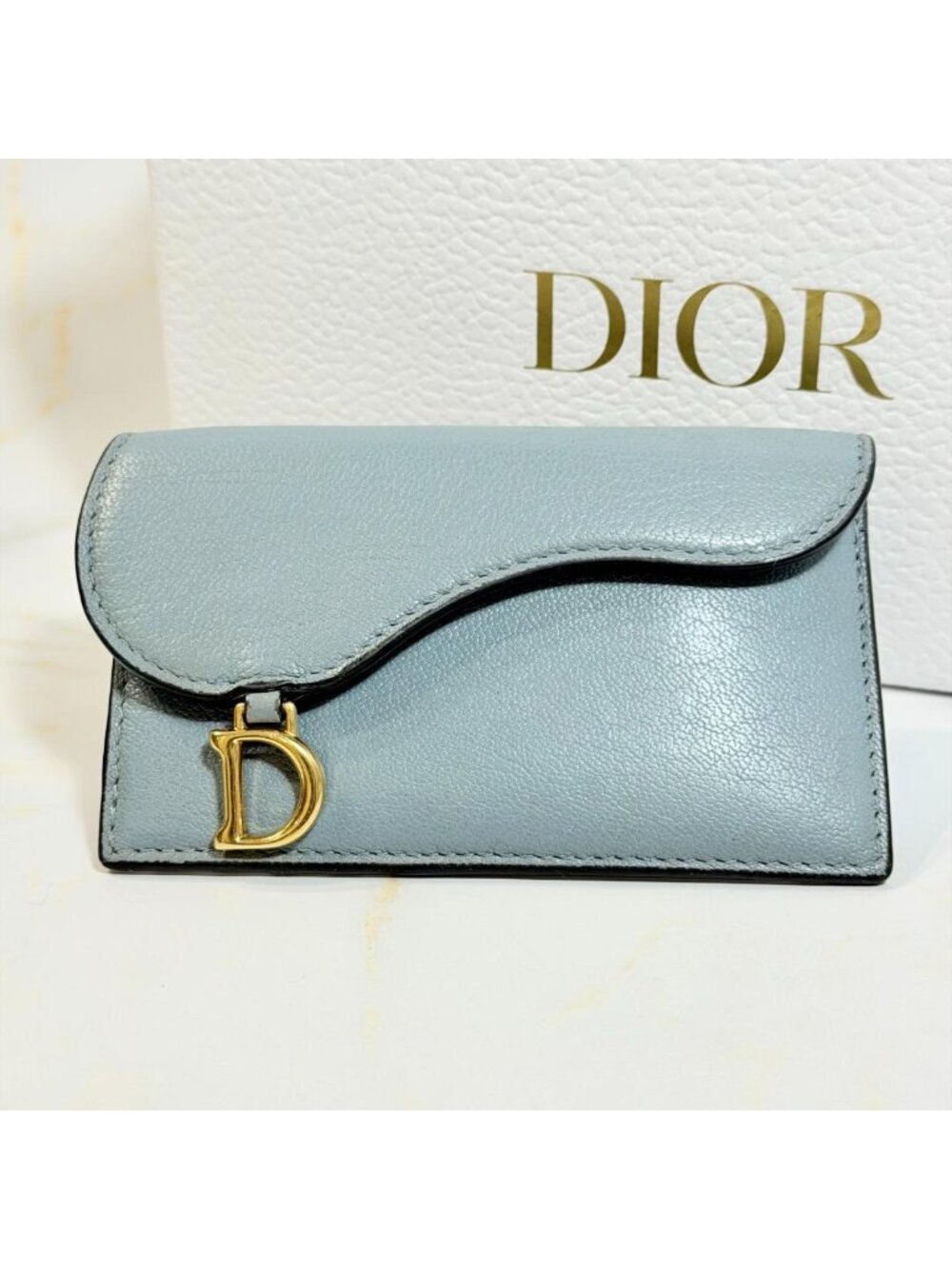 Dior Saddle Fragment Case Card & Coin Purse